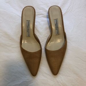 Stubbs & Wooten Kitten Heel Mules